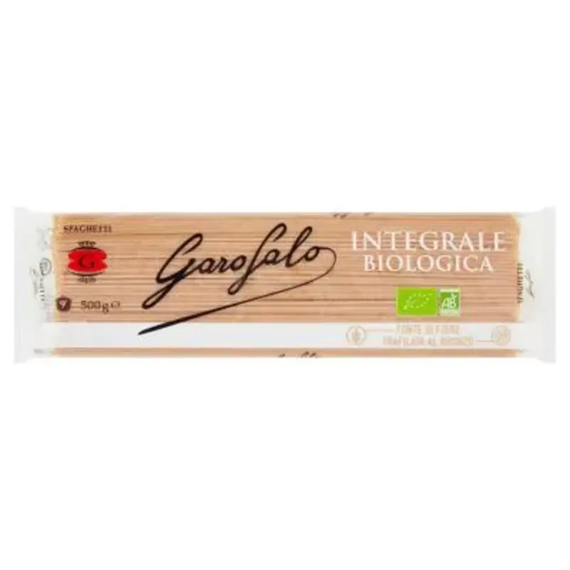 Garafalo Spaghetti Whole Wheat Organic Pasta -5-9 500G